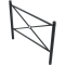 City fence element | with ball head | length: 1500 mm